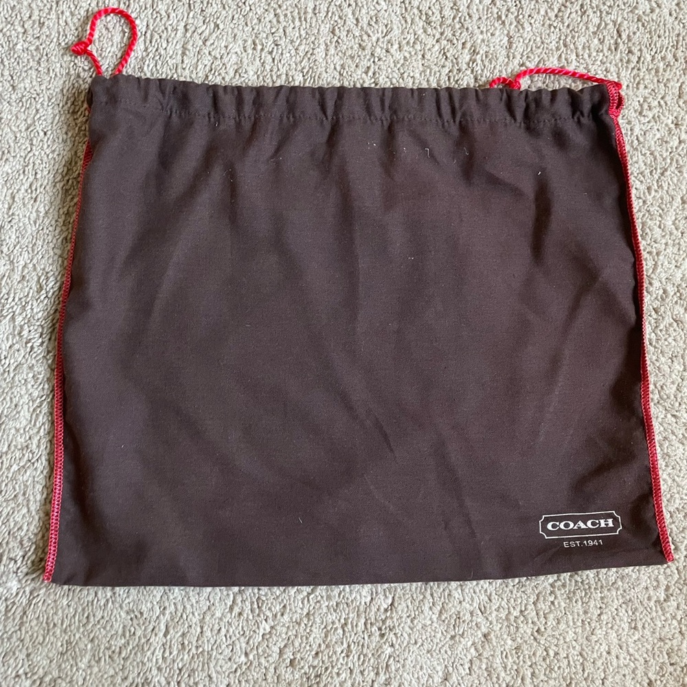 Coach vintage CC signature monogram small backpack excellent condition travel - Picture 11 of 11